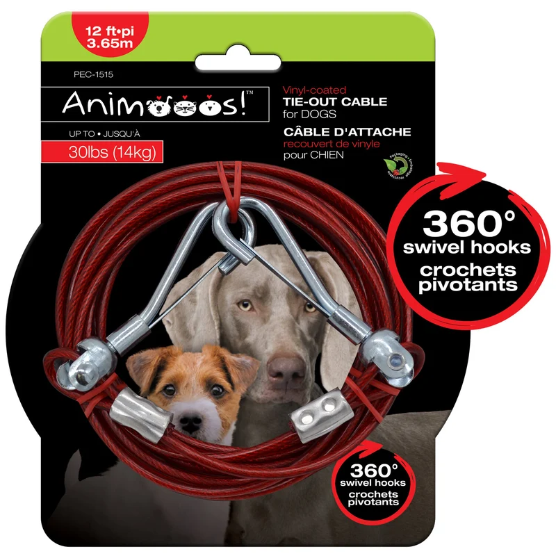 Animooos câble d'attache 12'