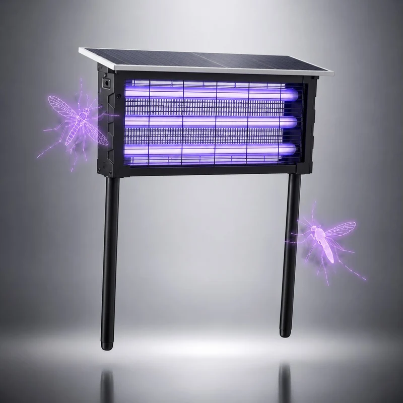 Solar Mückenlampe für außen | Dämmervolt