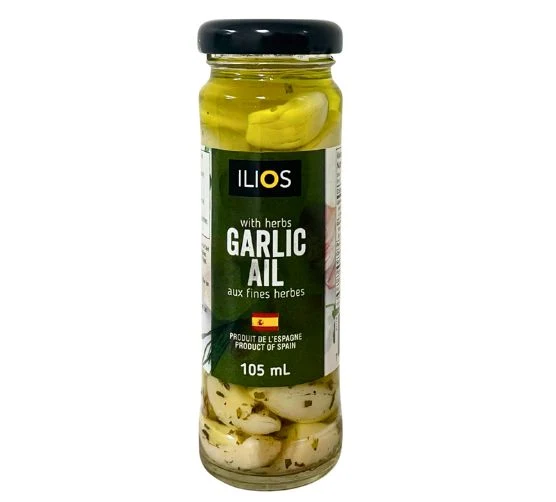 Ilios ail mariné avec fines herbes 105ml