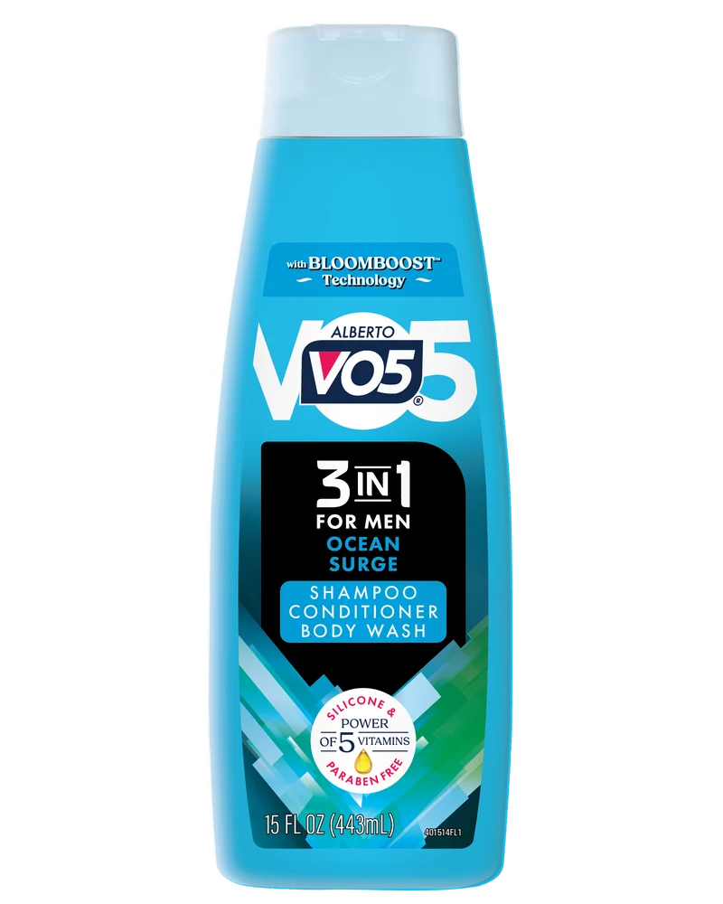 V05 shampoing 3 en 1 ocean 443ml