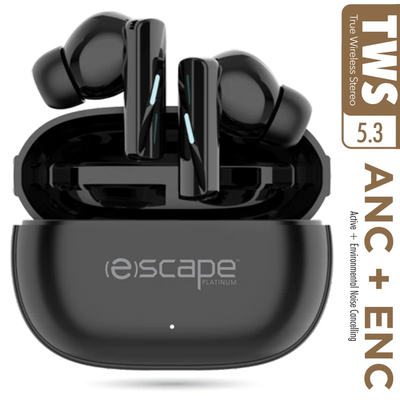 Escape écouteur bouton sans fil avec étui
