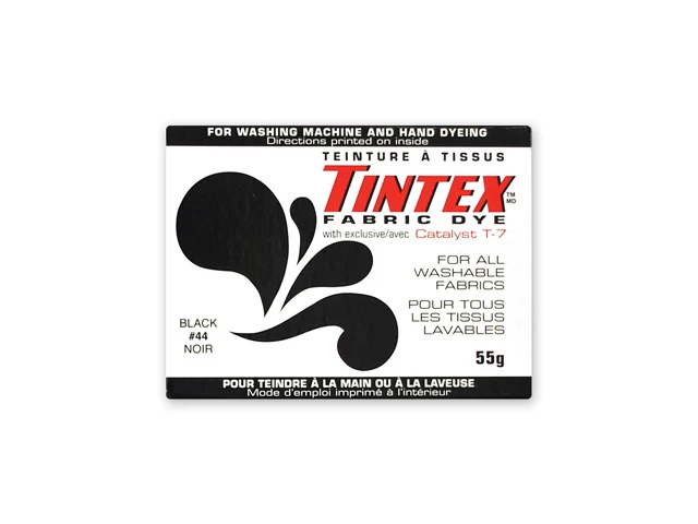 Tintex teinture à tissus noir #44 55g