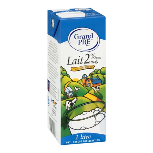 Grand pré lait 2% 1L