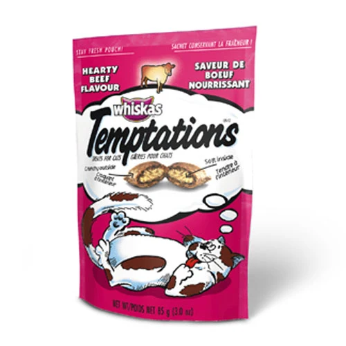 Temptations saveur de boeuf 85g