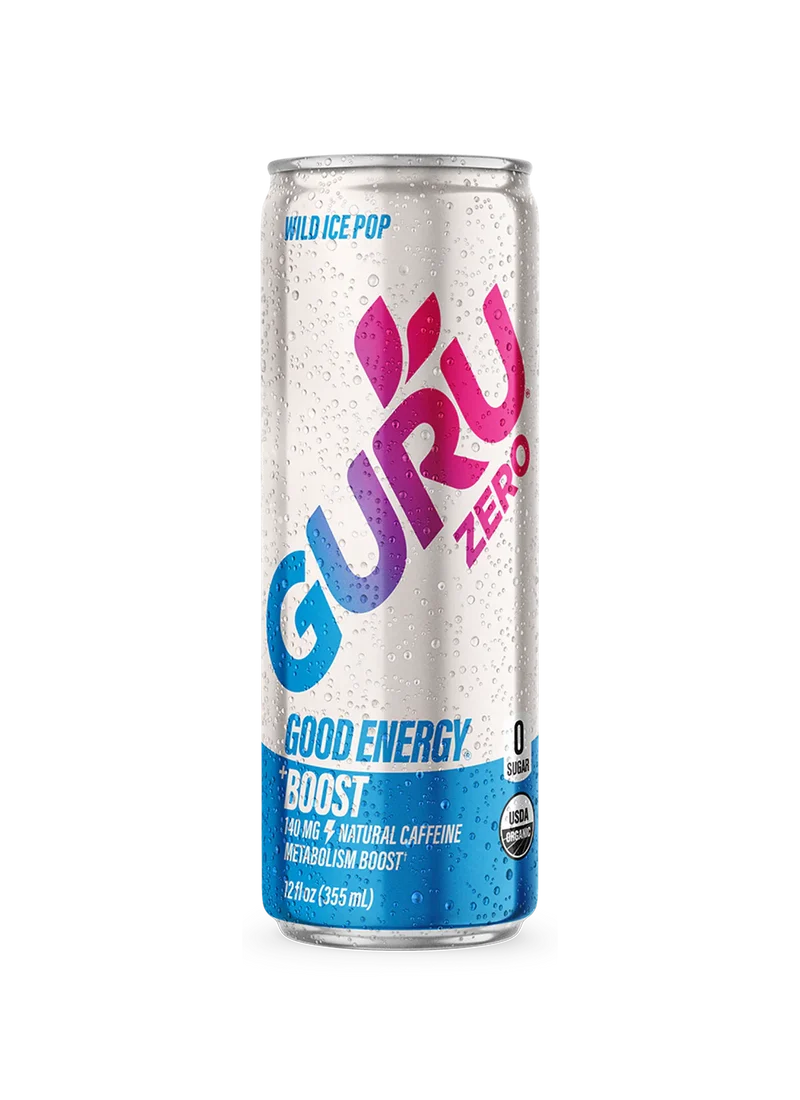 Guru zero limonade glacée 355ml
