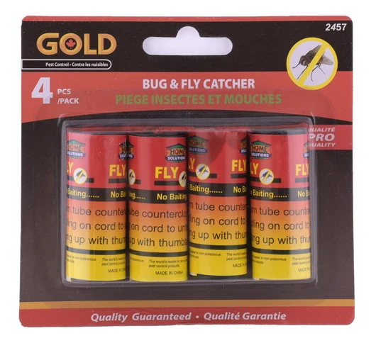 Gold pièges pour insectes et mouches pk4