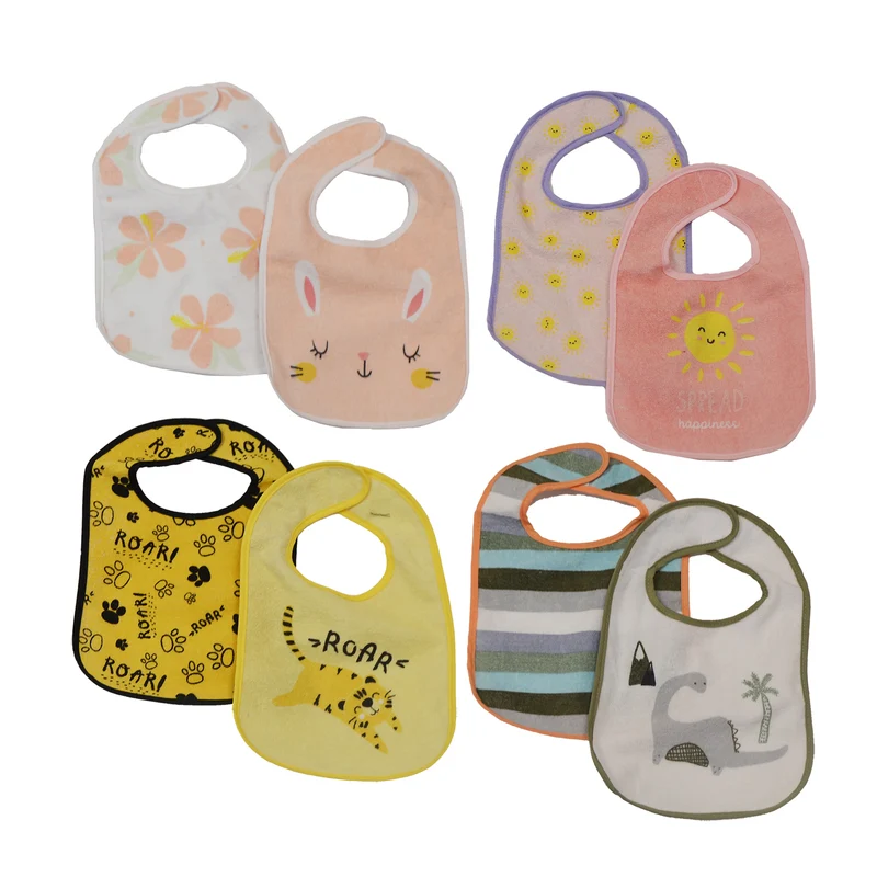 Ensemble de 2 bavoirs pour bébé