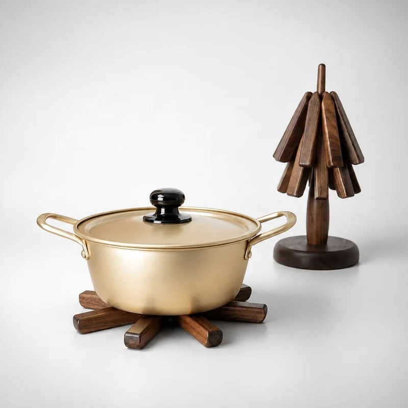 Topfuntersetzer aus Holz | HolzKunst