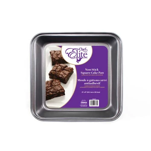Chef Elite moule à gâteau carre 8x8"