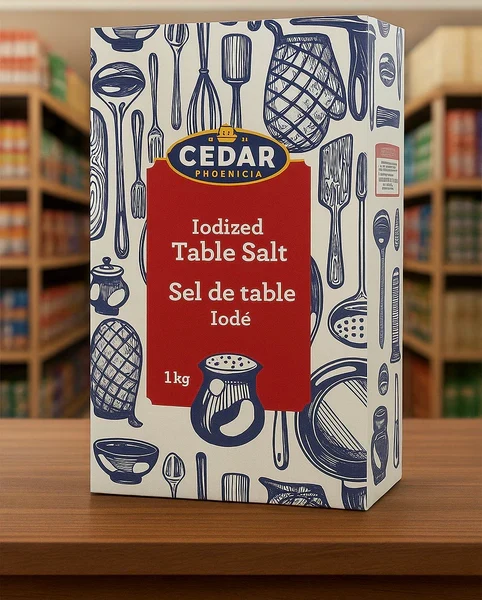 Cedar sel de table 1kg