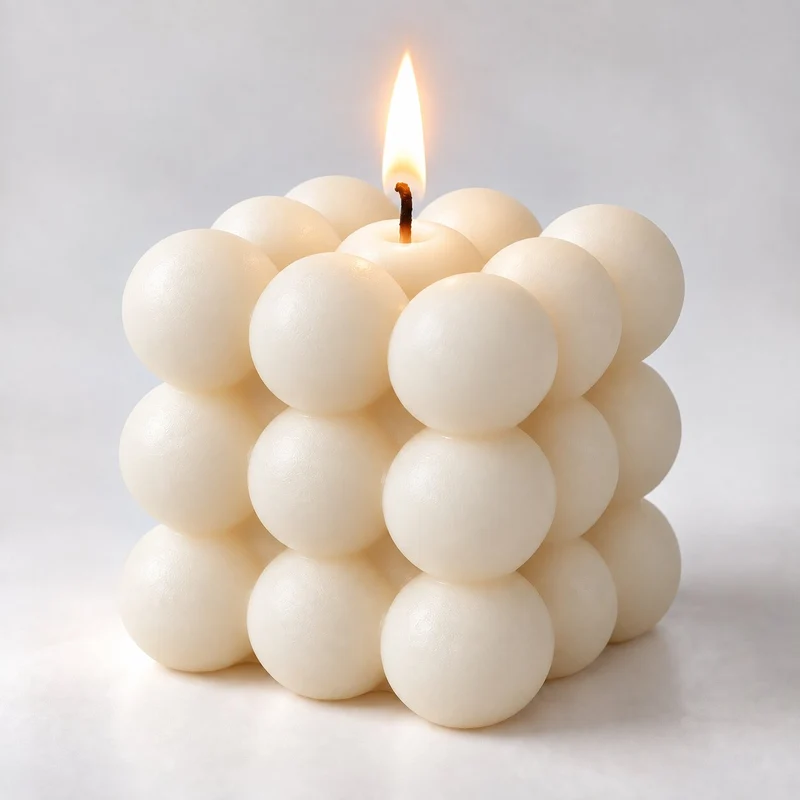 3er Set Duftkerzen im Würfeldesign | DekoKerze