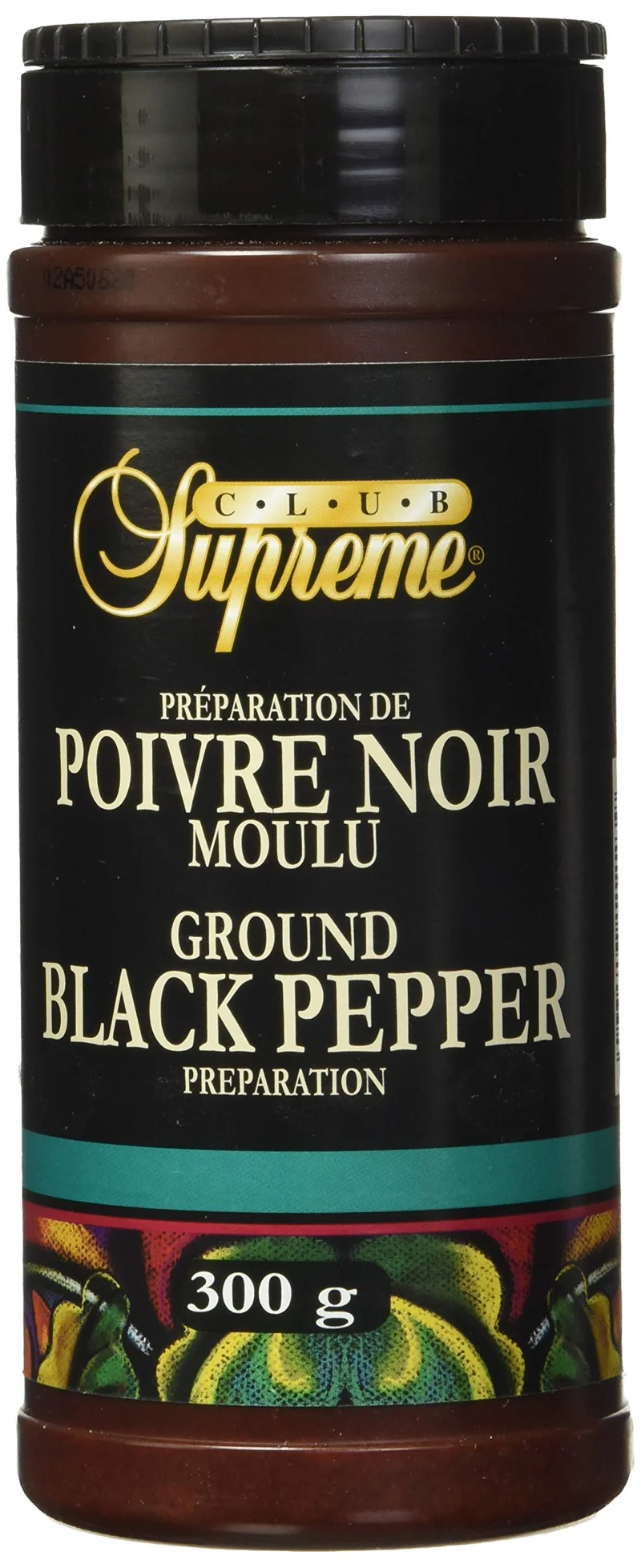 Club suprême poivre noir moulu 280g