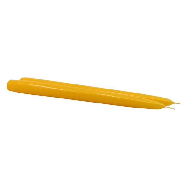 Chandelle effilée jaune 7"