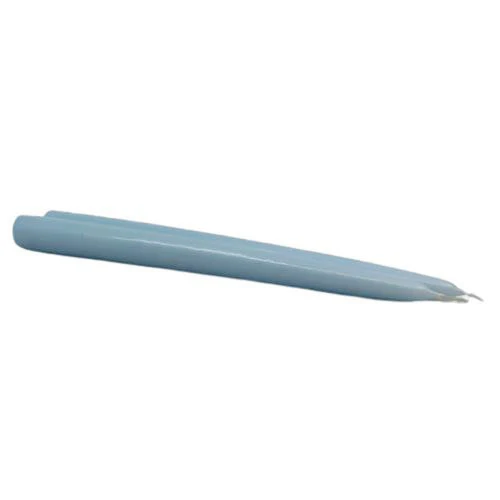Chandelle effilée bleu pâle 7"