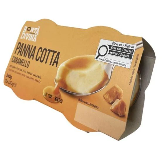 Bonta Divina panna cotta caramel 240g