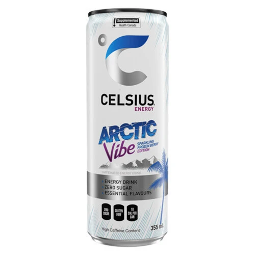 Celsius petits fruits glacé 355ml