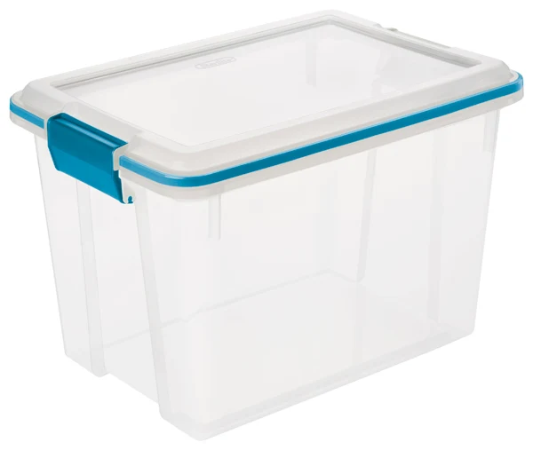 Sterilite bac avec joint d'étanchéité 20qt