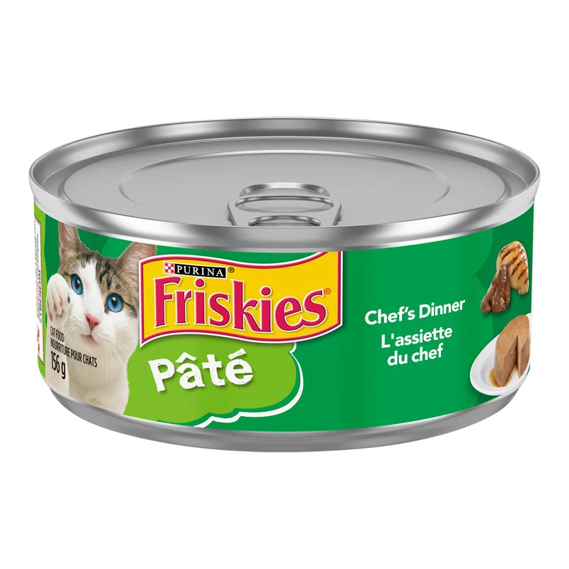 Friskies pâté l'assiette du chef 156g