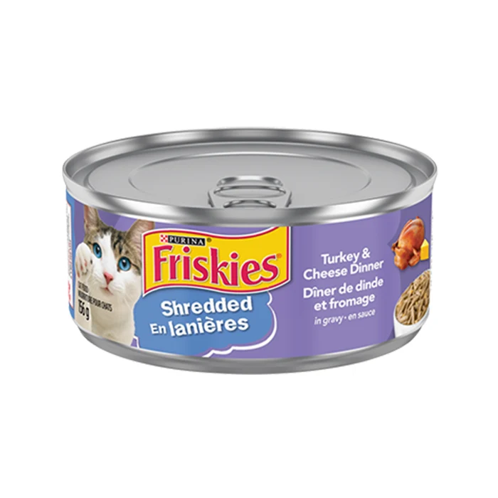 Friskies diner de dinde et fromage en sauce 156g