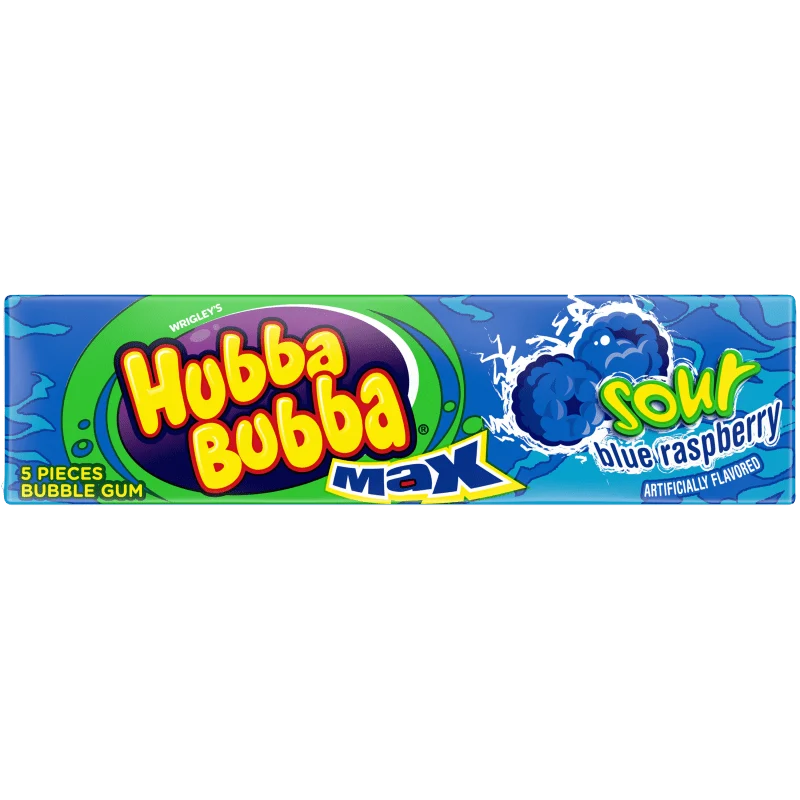 Hubba Bubba framboise bleu sûre pk5