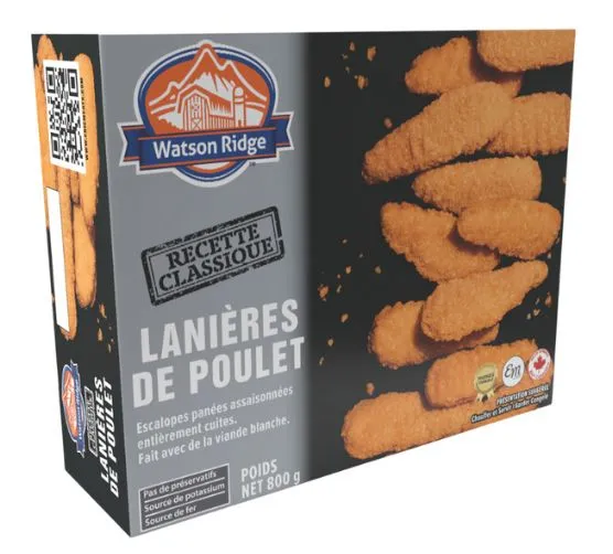 Watson Ridge lanières de poulet 800g