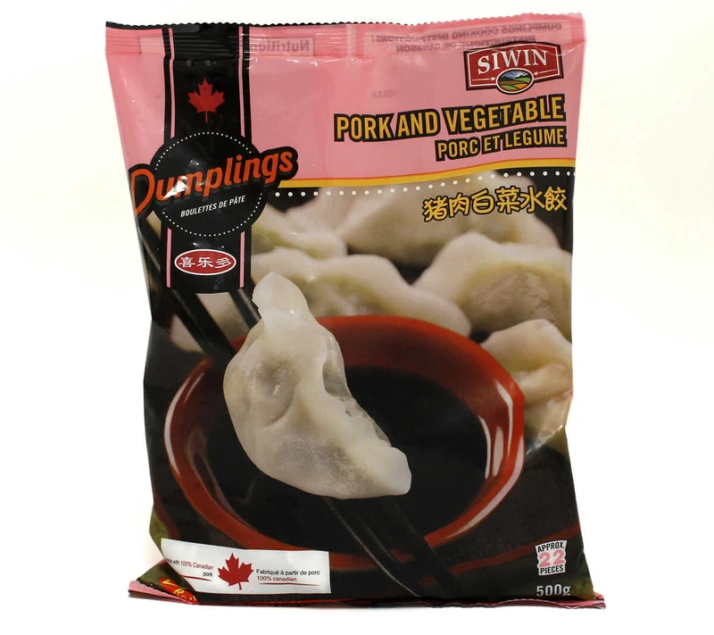 Siwin dumpling porc et légumes 500g
