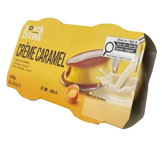 Bonta Divina crème caramel 2x120g