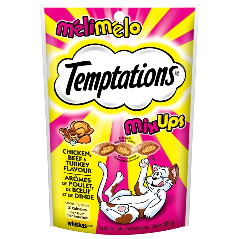 Temptations gâterie méli mélo viande 85g
