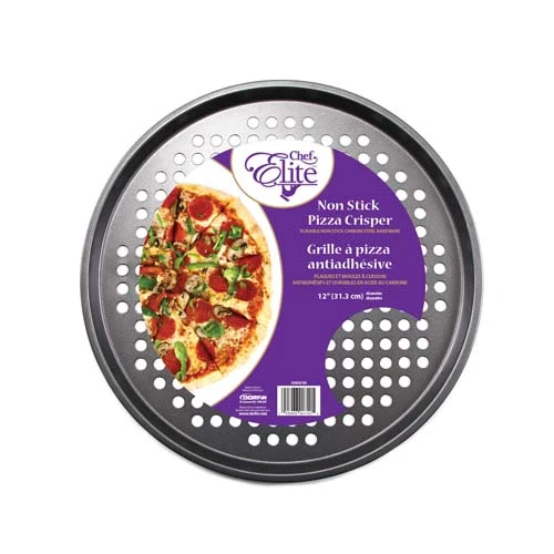 Chef Elite tôle à pizza anti-adhésive 12"