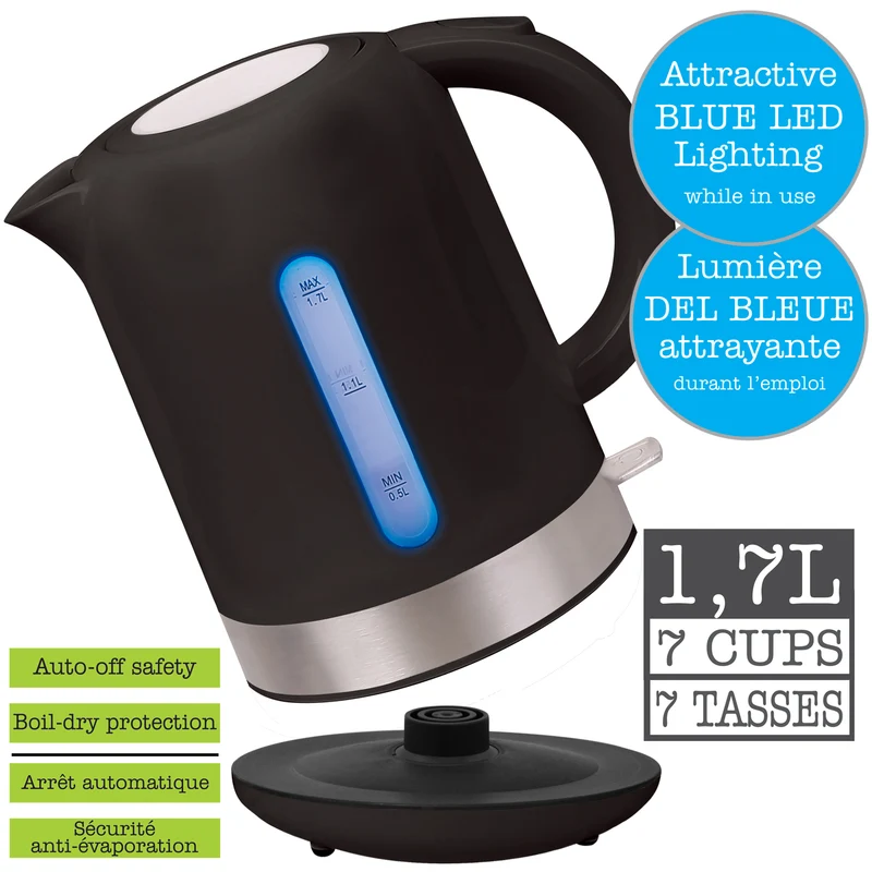 Hauz bouilloire avec lumière 1.7L
