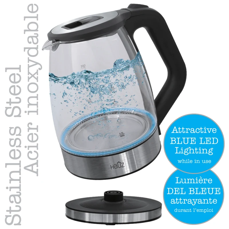 Hauz bouilloire avec base del 1.7L