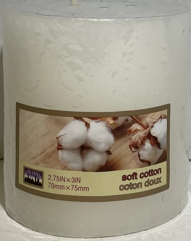 Citi-lites bougie pillar cotton 3"