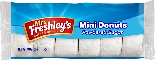 Mrs Freshley's mini beignes saupoudrés 85g