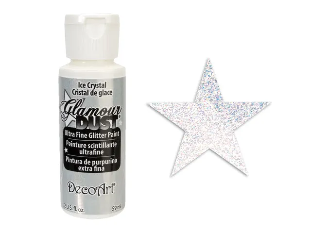 DecoArt Peinture scintillante ultrafine cristal de glace 2oz