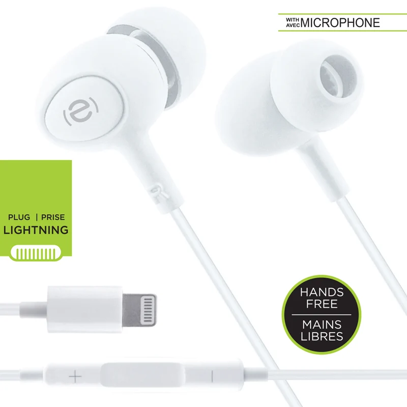Escape écouteur avec micro avec prise Lightning
