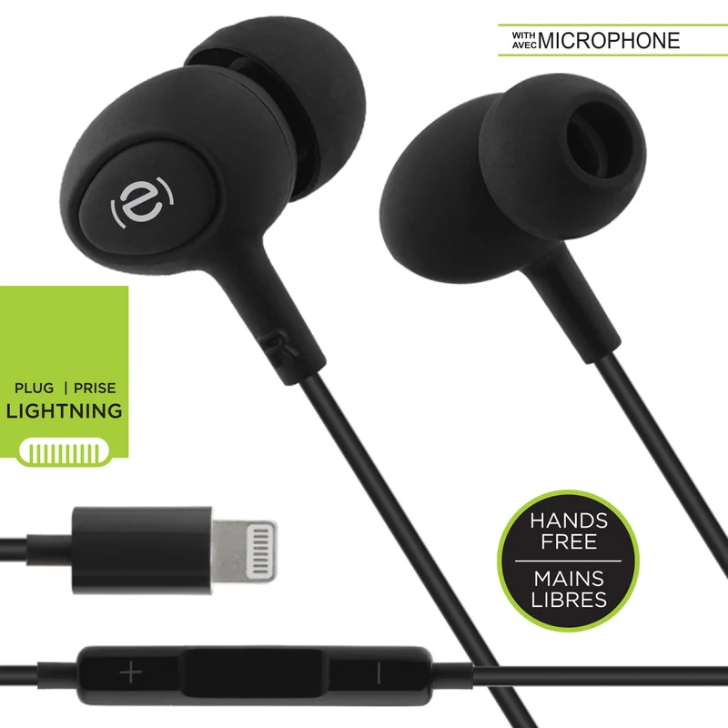 Escape écouteur avec micro avec prise Lightning