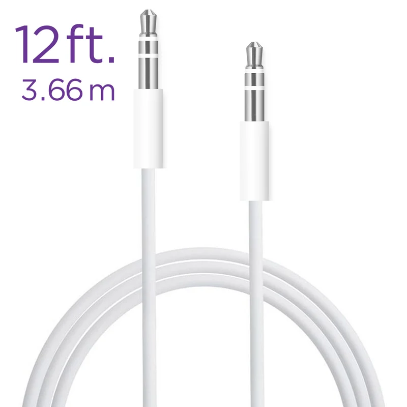 Elink cable audio 3.5mm à 3.5mm de 12 pieds
