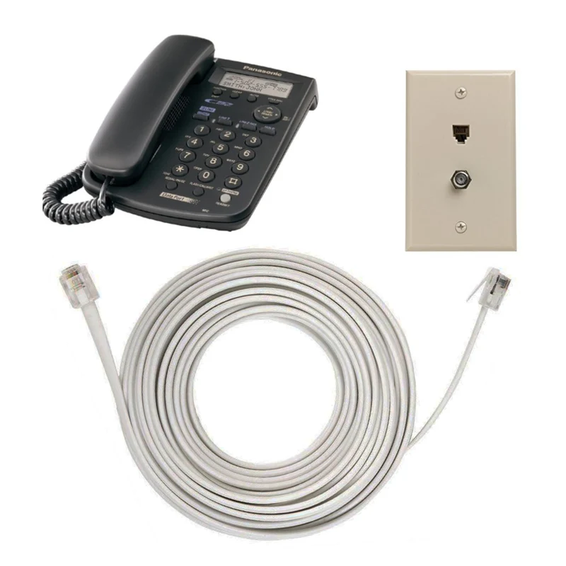 Fil de telephone 25 pieds