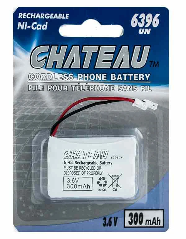 Pile pour téléphone sans fil 3.6 V (6396UN)