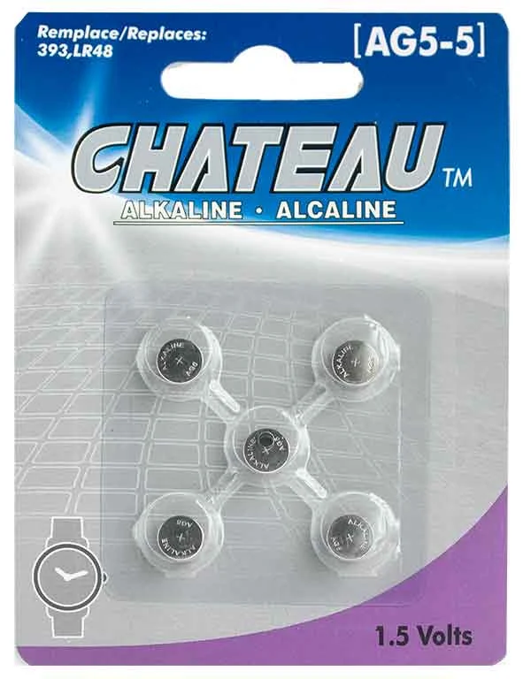 Batterie alcaline 1,5 Volts (AG5-5)