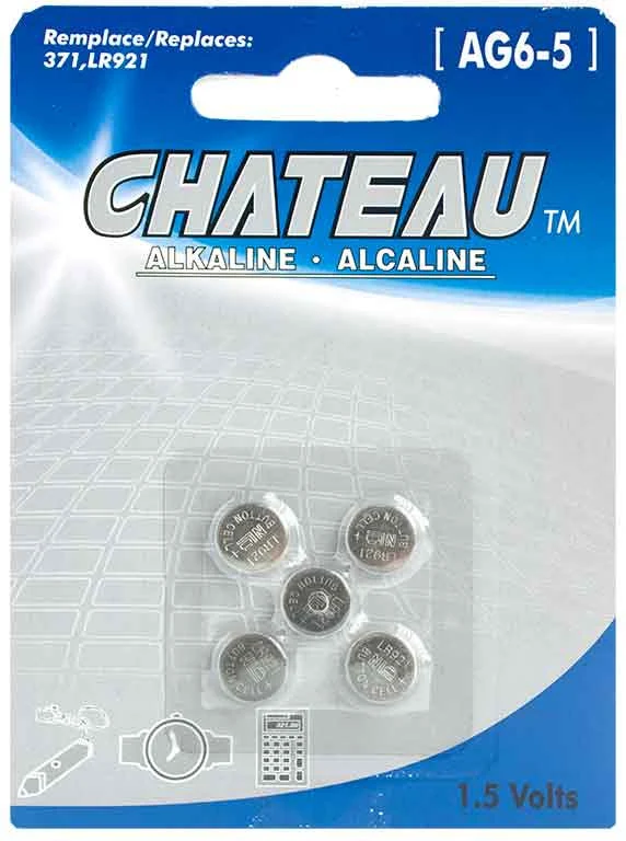 Batterie alcaline 1,5 Volts (AG6-5)