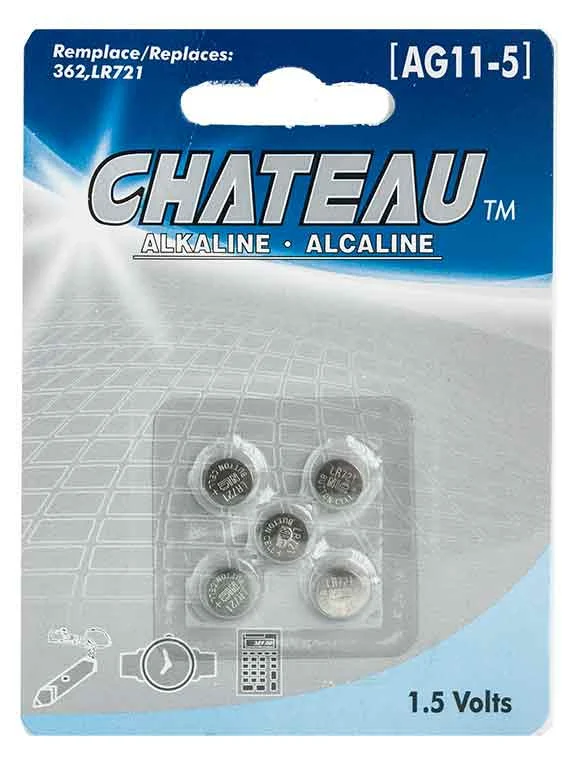Batterie alcaline 1.5 Volts (AG11-5)