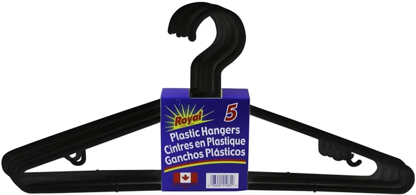 Royal cintres en plastique
