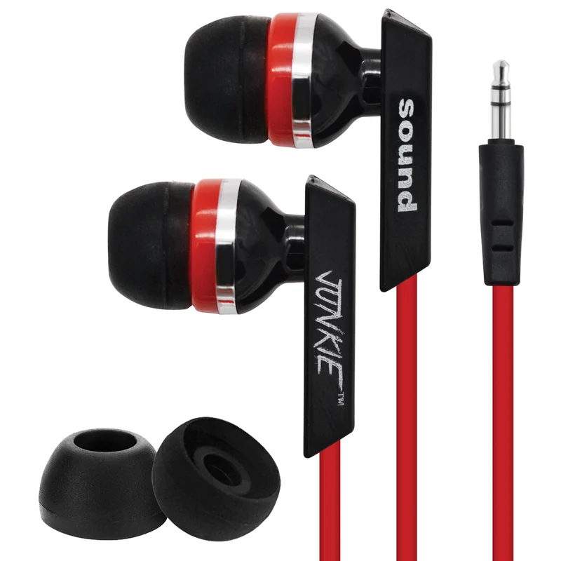 Sound junkie écouteur stereo avec microphone