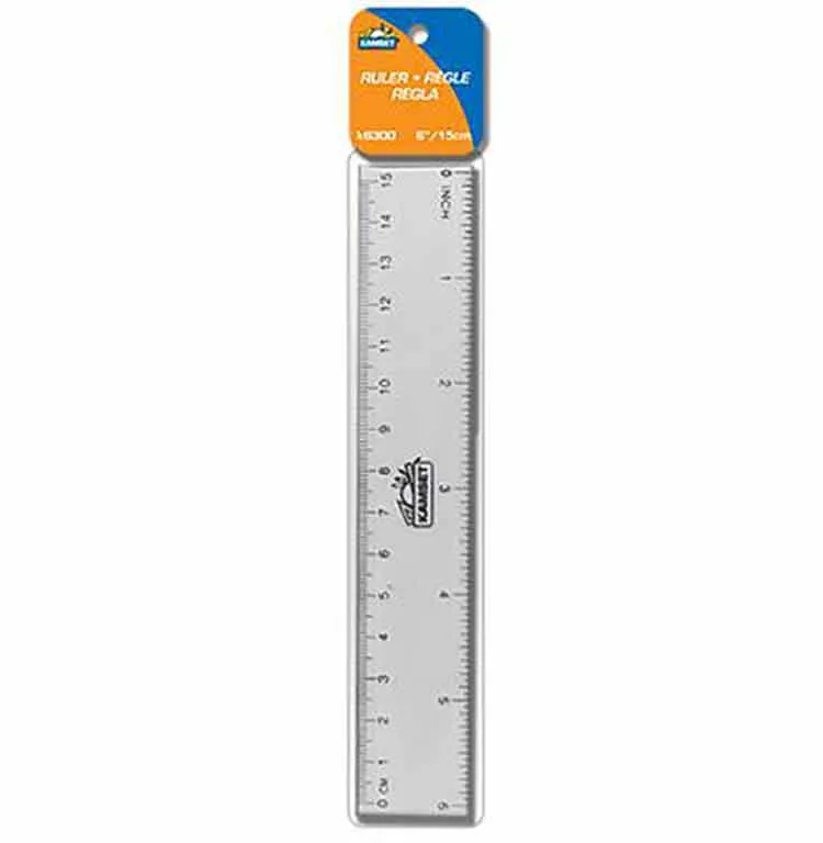 Règle 15 cm.