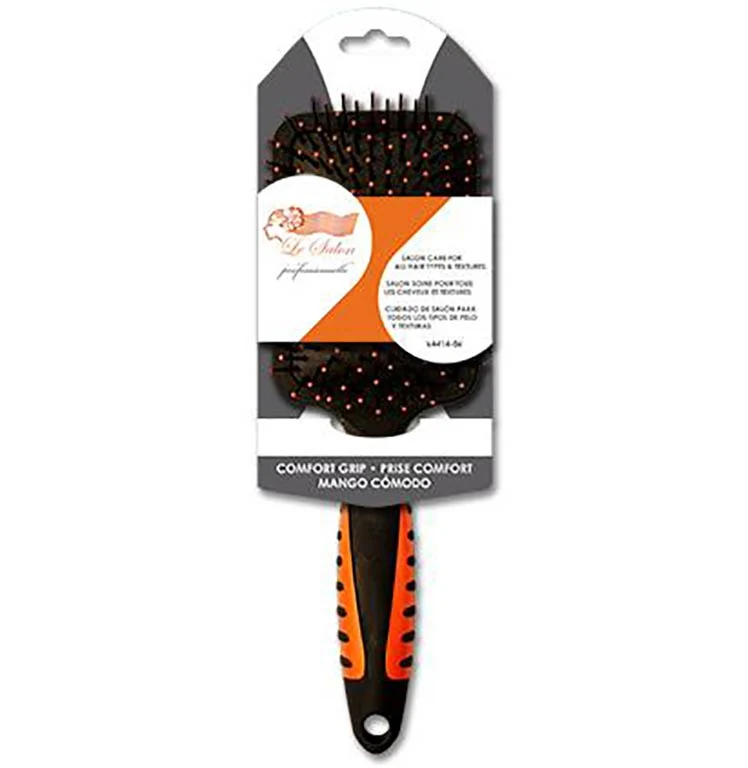 Brosse à cheveux rectangulaire plate