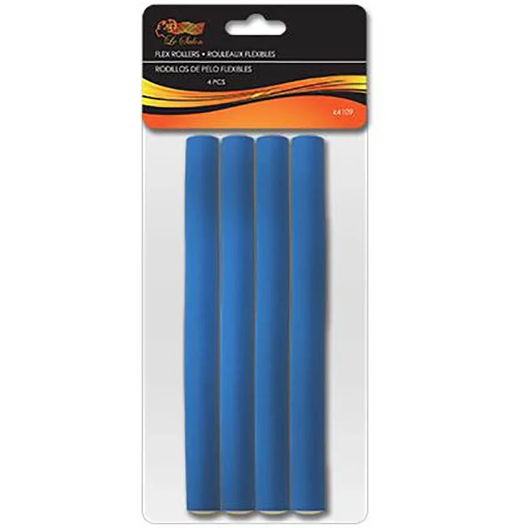 Paquet de 4 rouleaux moyons à boucler/friser cheveux