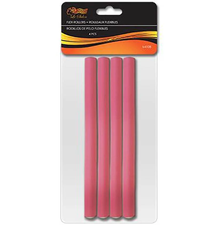 Paquet de 4 longs rouleaux (petits) pour boucler/friser les cheveux.