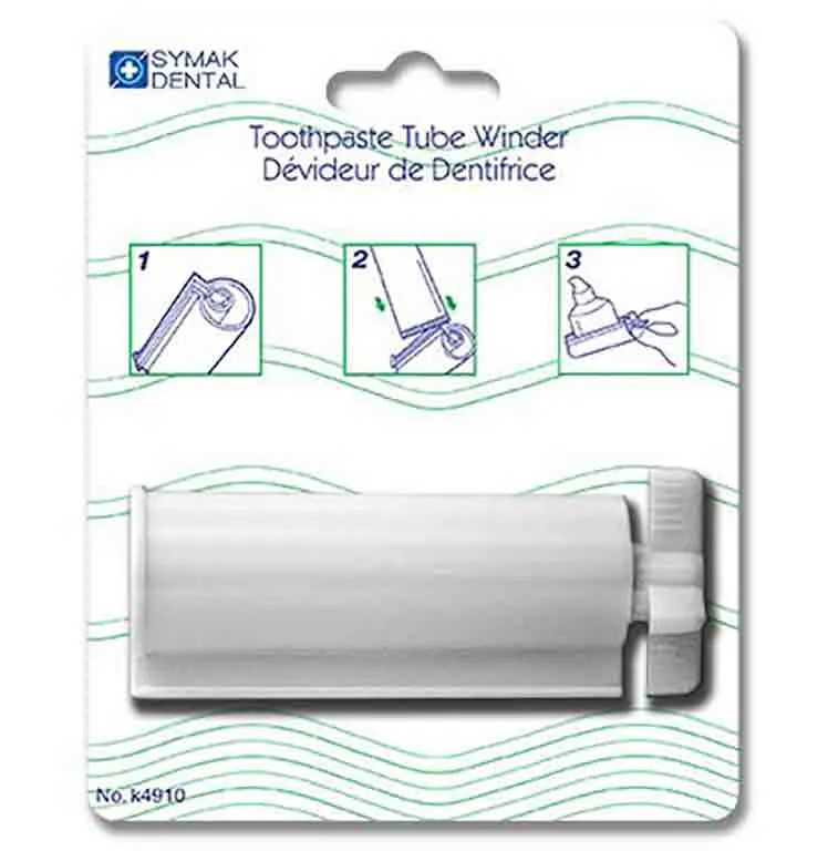 Dévideur pour tube dentifrice/pâte à dents