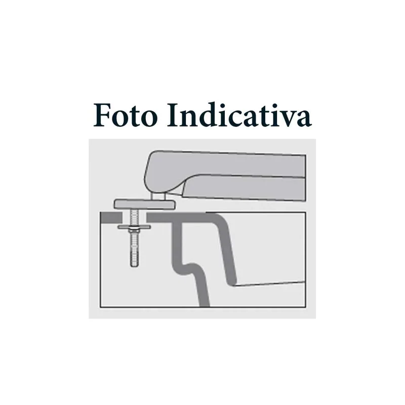 Kit cerniere per sedile Q3 chiusura rallentata — Pozzi Ginori